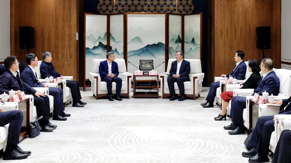 东南大学党委书记邬小撑、校长孙友宏会见苏州市委书记范波、市长吴庆文 携手推动名城名校融合发展