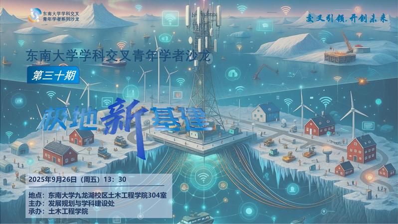 学科交叉青年学者沙龙第30期：极地新基建